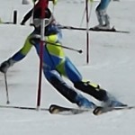 スキーが縦に切れています◎ビッグチェンジ