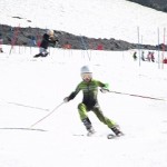 得意な右ターンはグッドフォーム◎