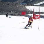 しっかり外足に乗っています