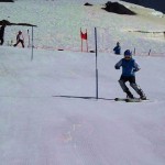 テールが揃うのは・・内スキーのブロック不足