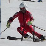 スキーが後ろから・・・になってきました◎