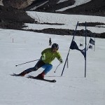 絞った膝と骨盤◎