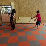 右ターンは、左ストックを突くんだっけ？あたし指導員？？？