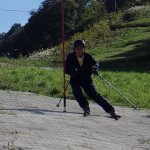 得意な右ターンでも油断した失敗ターン