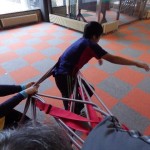 最初は出っ尻の後傾でした