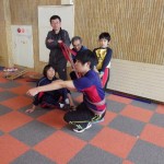 横から見ると出っ尻が分かる