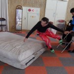 腰からの投げだし必要