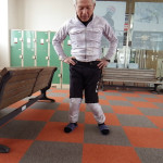 あれ?自分の脚なのに・・・?