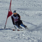 どうしても肩が寄ってしまう△