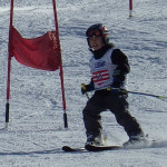 ポールをスイスイ滑れた◎