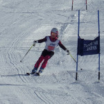 スタンスも最初は狭かったね