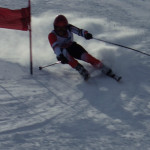 ビブが見えない上体の被り