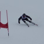 外スキーが流れた！