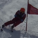 左ターンは少し内倒