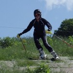 高いポジションからのターン◎