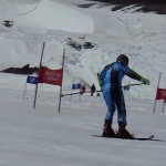 後ろから滑走面が見えた◎