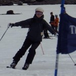 ママも３０度の斜面のポール完走！凄い！