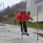 高い位置から→高い姿勢で・・・