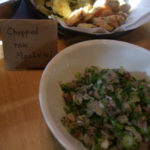 鰺のたたきが絶品！