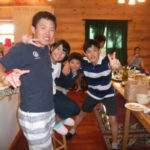 英語会話も積極的なジュニア達