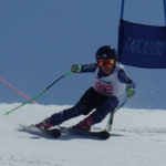 左ターン終了直後に上体は次のターンに向かっているアンティシペーションは最高◎