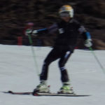 素晴らしいターンなので加速しすぎて後傾に！