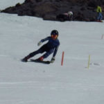 左骨盤が下がった為、上体が潰れています△