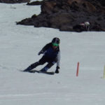 上体の潰れで脚が伸びない△