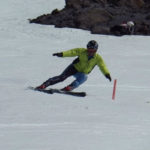 左骨盤が寝ているので、内傾角が浅くなります×