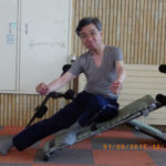 このフォームで滑りましょう!