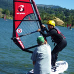 スキーもウィンドサーフィンも下手は出っ尻！