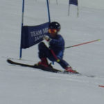 片斜面での失敗ターン！