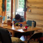 勉強風景！　　　毎日？それとも初日？８月６日の出来事！