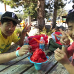 暑い！暑い！だから　氷だっ！